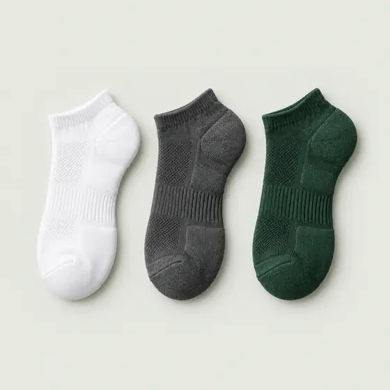 쿠션 러닝 삭스 3팩